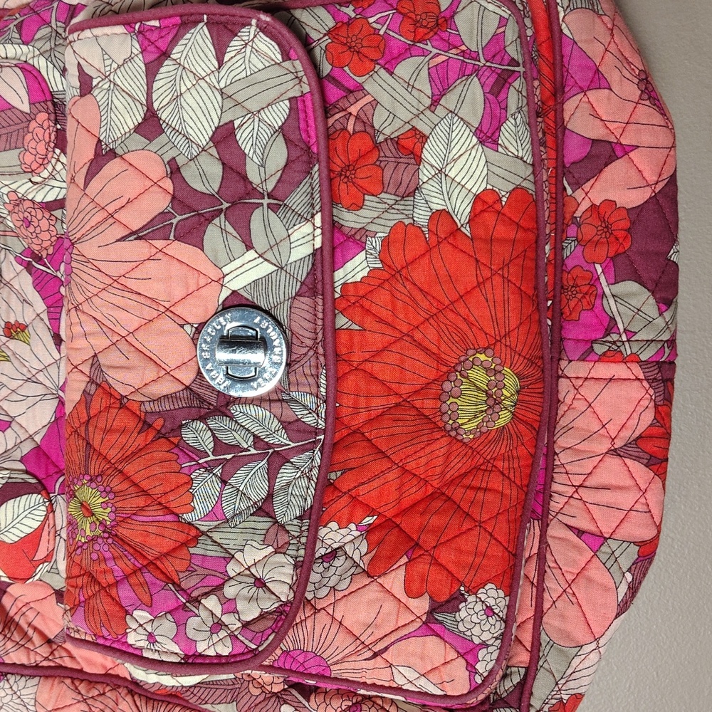 Vera Bradley Bohemian Bloom Floral Bag *Flaw - Picture 5 of 11